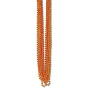 Beistle School Orange Small Round Bead Beaded Party Necklace Costume Accessory