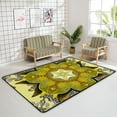 thumbnail image 4 of Coolnut Area Rug Botanical Organic Elements Nursery Rug Floor Mat Kids Playing Mat 7' x 5' (80 x 58 in) for Living Room Bedroom, 4 of 6