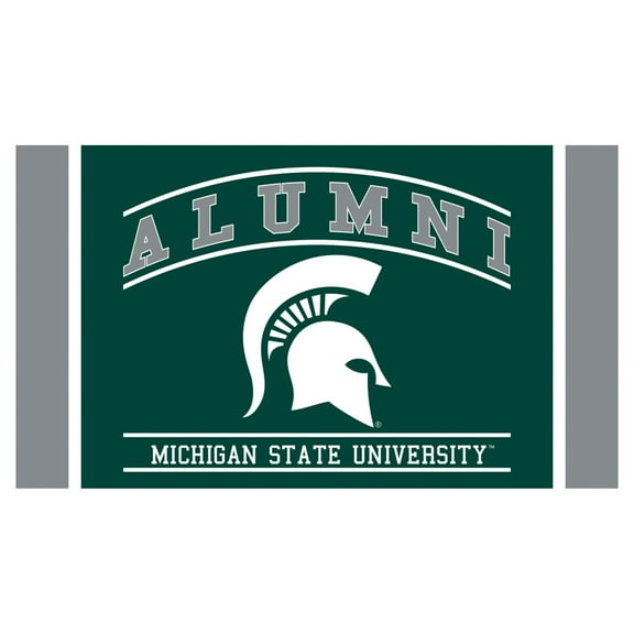 Michigan State Spartans 28" x 16" Alumni Turf Door Mat