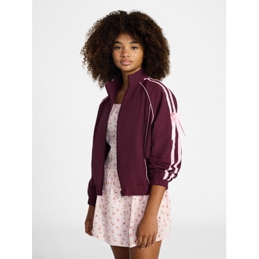Weekend Academy Girls Bow Track Jacket, Sizes 4-18
