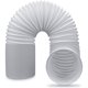 thumbnail image 1 of Manguera de escape portátil para aire acondicionado, diámetro de 5 pulgadas, largo de 59 pulgadas, tubo flexible universal en sentido antihorario, 1 of 6