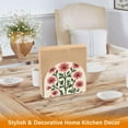 thumbnail image 6 of Yayeee Napkin Holder for Table Set of 2 Kitchen Paper Tissue Organization, Light Pink Flowers, 6 of 8