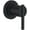 Satin Black, variant on Gerber D560958BST Parma Single Handle 3 Function Diverter Valve Trim - Black