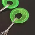 thumbnail image 4 of 10 Juegos/60 Uds S Hilo Pescar Tapones para Frijoles Espaciales (trompeta) Oliva, 4 of 6