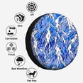 thumbnail image 4 of uflage Pattern With Lightnings Polyester Universal Spare Wheel Tire Cover Wheel Covers for Trailer RV SUV Truck Camper, 4 of 5