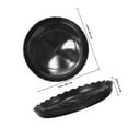 thumbnail image 2 of WEUVEB 5Pcs Black Round Plastic Plant Saucer for Water Collection and Floor Protection 7.9X7.9X0.9in, 2 of 7