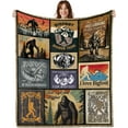 thumbnail image 2 of Bigfoot Gifts, Big Foot Sasquatch Gifts, Sasquatch Gifts, Bigfoot Gifts for Men Women, Christmas Birthday Gifts for Sasquatch Lovers, Gifts for Bigfoot Lovers, Big Foot Throw Blanket 60"X50", 2 of 6