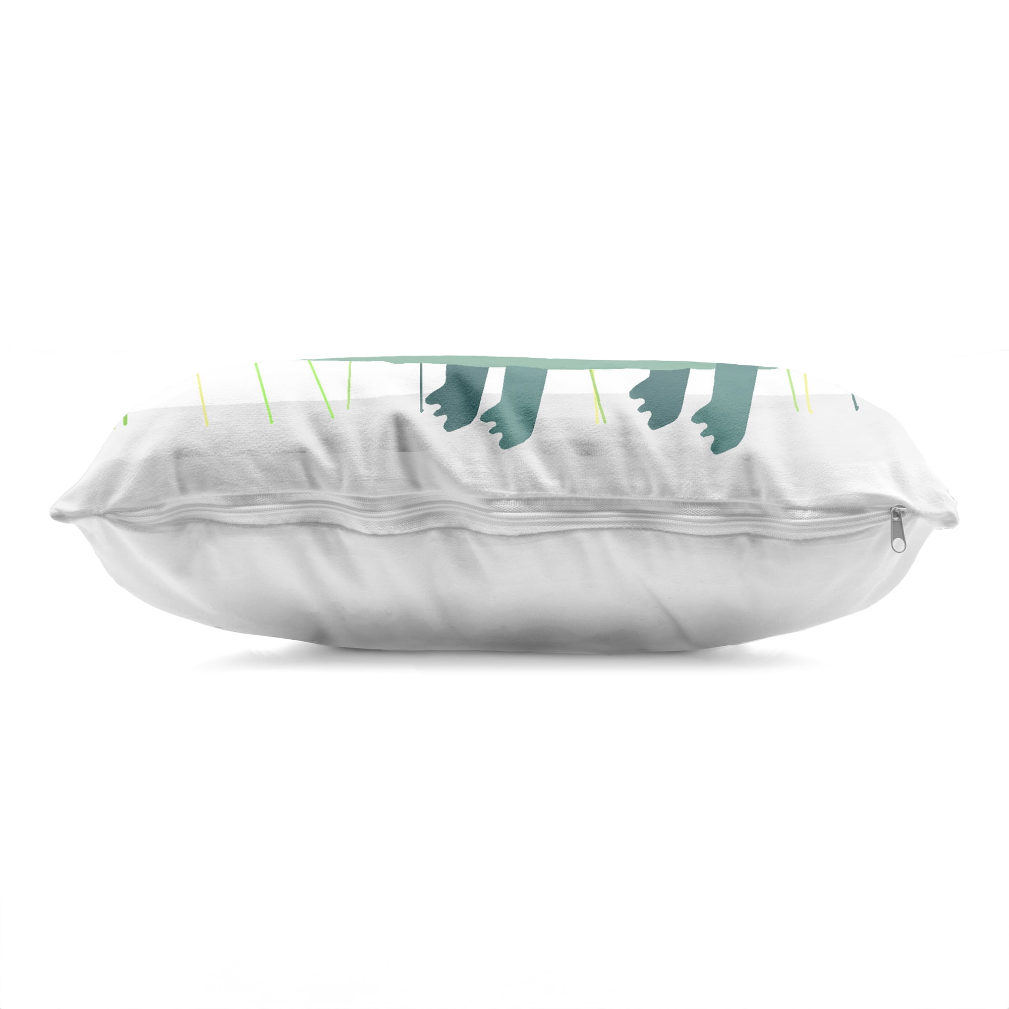 Stupell Industries Crocodile Jungle & Leaves Decorative Printed Throw Pillow, design by Carla Daly