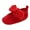 Red, variant on Otqutp Little Kid Comfortable&nbsp;Sneakers Children Baby Casual Shoes Floor Sports Shoes Flat Soles Lightweight Soft Solid Color Hook Loop Flowers