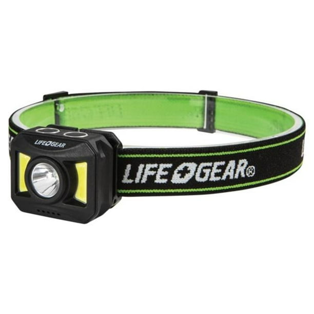 Life Gear 41 3919 300 lm Adventure Rechargeable LED Headlamp