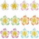 thumbnail image 1 of 1 caja de 24 colgantes de flores de frangipani de 6 colores, de resina floral, con lazo, para verano y primavera, de Hawái., 1 of 5