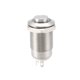 thumbnail image 5 of Interruptor de botón pulsador de metal de enclavamiento Uxcell Cabeza alta 12mm Diámetro de montaje 1NO 3-6V Luz LED blanca, 5 of 5