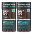 thumbnail image 1 of Desodorante Every Man Jack Pro, 48 horas, protección contra los olores, 150 ml, paquete de 2, 1 of 9