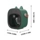 thumbnail image 2 of Portable USB Charging Mist Fan Device With Adjustable Speeds Battery, 2 of 2