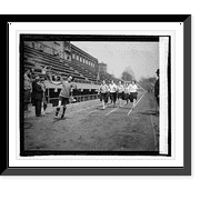 Historic Framed Print, Geo. Wash. inter class track meet at Central, 4/18/25 - 2, 17-7/8" x 21-7/8"