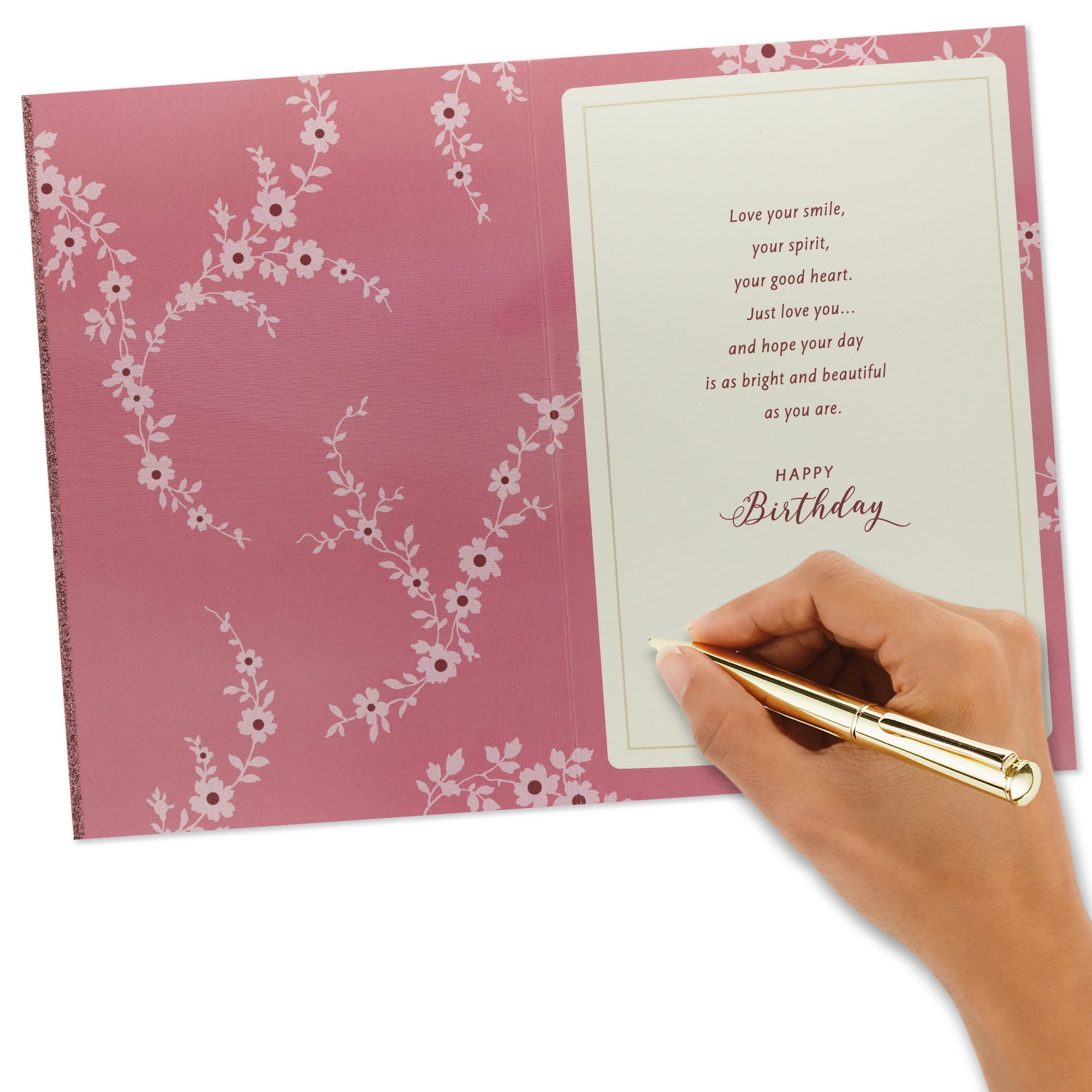Hallmark Birthday Card for Niece (Love Your Smile, Spirit, Heart)