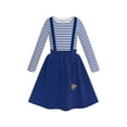 thumbnail image 1 of 2 Pcs Robe Fille T-Shirt Jupe à Bretelles Uniforme Scolaire 4 Ans, 1 of 9
