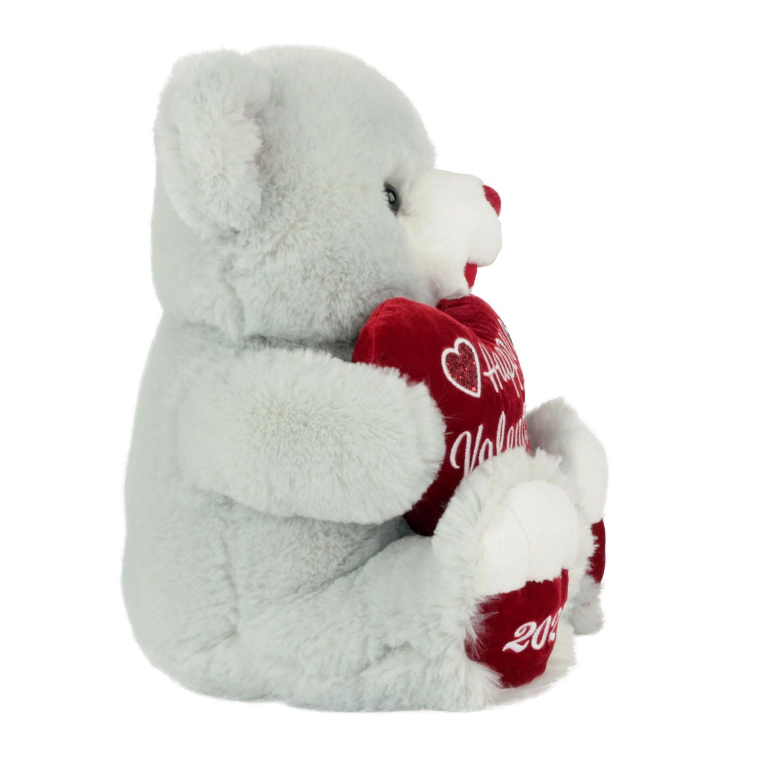 Tout pour Célébrer Saint-Valentin Grande Ours en Peluche chérie 2021, Gris