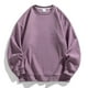 thumbnail image 1 of pstuiky camisas de manga larga para hombre, Sudadera de cuello redondo para hombre, de color liso, de forro polar, informal, holgada, de manga larga, con cuello redondo tops de invierno para hombre s, 1 of 3