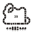 thumbnail image 2 of Multifunctional Toy Indoor Pvc Track Road puzzle For Children Puzzle Outdoor and Education, 2 of 2
