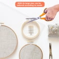 thumbnail image 2 of SHISUYAN Embroidery Transfer Paper Water Soluble for Sewing White DIY Friendly Large Size 8.5x11 Inches, 2 of 8