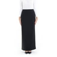 thumbnail image 3 of Black Maxi Back Slitted Pencil Skirt, 3 of 3