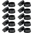 thumbnail image 1 of 20PCS 1 In/25 mm Plastic Plug for Round Hole, Snap in Locking Flush Type Panel Plugs Door Screw Hole Fastener Covers for Kitchen Cabinet Furniture Electric Boxes Tube Pipe Choke Plug 25mm (1"), 1 of 8
