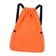 thumbnail image 5 of Mochila con cordón, ligera, informal, para el día a día, para viajes Naranja, 5 of 9
