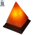 thumbnail image 3 of Lámpara de sal con diseño piramidal del Himalaya, 19 cm de altura y 2,3 kg, 3 of 4