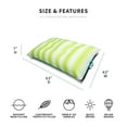 thumbnail image 4 of Big Joe Lagoon Lounger No Inflation Needed Pool Float, Rolling Wave Lime Double Sided Mesh, Quick Draining Fabric, 5 feet Giant, 4 of 7