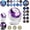 White, variant on Galaxy Projector Night Light, Hd Smart Dynamic 5D Holographic Nightlight | 2027 New 360° Adjustable USB Powered Hd Galaxy and Ocean Projector with 24 Films for Bedroom Ceiling Wall Room Decor