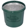 thumbnail image 5 of Global Industrial 5 Gal Flame Resistant Upright Plastic Outdoor Ashtray, Green, 5 of 8