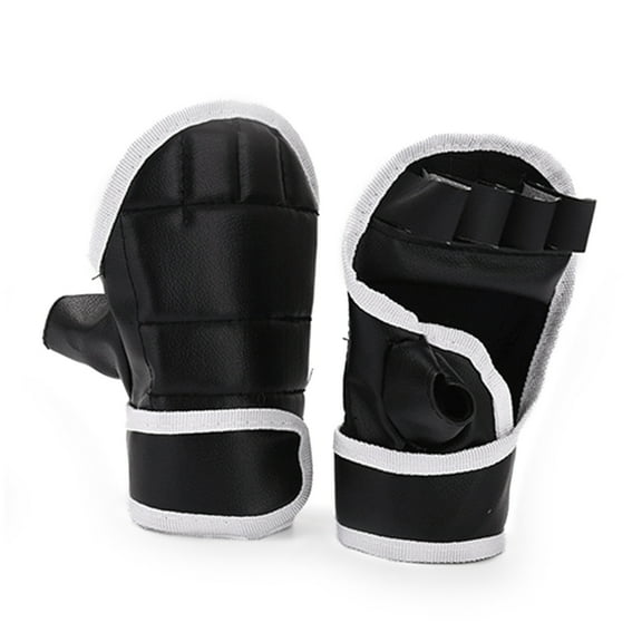 Half Finger Punching Bag Gloves Fighting Gloves Kickboxing Sparring Gloves Gloves Boxing Gloves for Women Man Kids