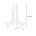 thumbnail image 2 of Homoyoyo Clear Plastic Easel Plate Holder, Stands for Home, Kitchen, and Office Use, 12 Pieces, 2 of 8