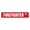 thumbnail image 1 of SignMission SS-FIREFIGHTER 4 x 18 Po Panneau de Signalisation des Pompiers, 1 of 1