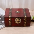 thumbnail image 5 of YIEMEEN Handmade Retro Jewelry Box Wooden for Case Pearl Necklace Bracelet Organizer, 5 of 9