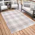 thumbnail image 6 of My Texas House Hampshire Plaid 5 X 7 Silverton Reversible Outdoor Rug, 6 of 10