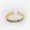 Colored eyes gold, variant on Womens Adjustable Devils Eye Ring With Color Zircon Stones Copper Geometric Dripping Design For Everyday Wear Today