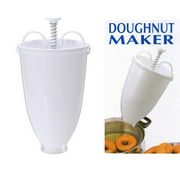 Gupgi Mini Donut Maker Manual Biscuit Dropper Dispenser Plastic DIY Baking Tool