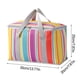 thumbnail image 3 of Precios Reducidos, Bolsa de picnic de gran capacidad para exteriores, cesta de picnic para acampar, bolsa de picnic de viaje, bolsa bento portátil, bolsa de aislamiento térmico Akmoler, 3 of 8