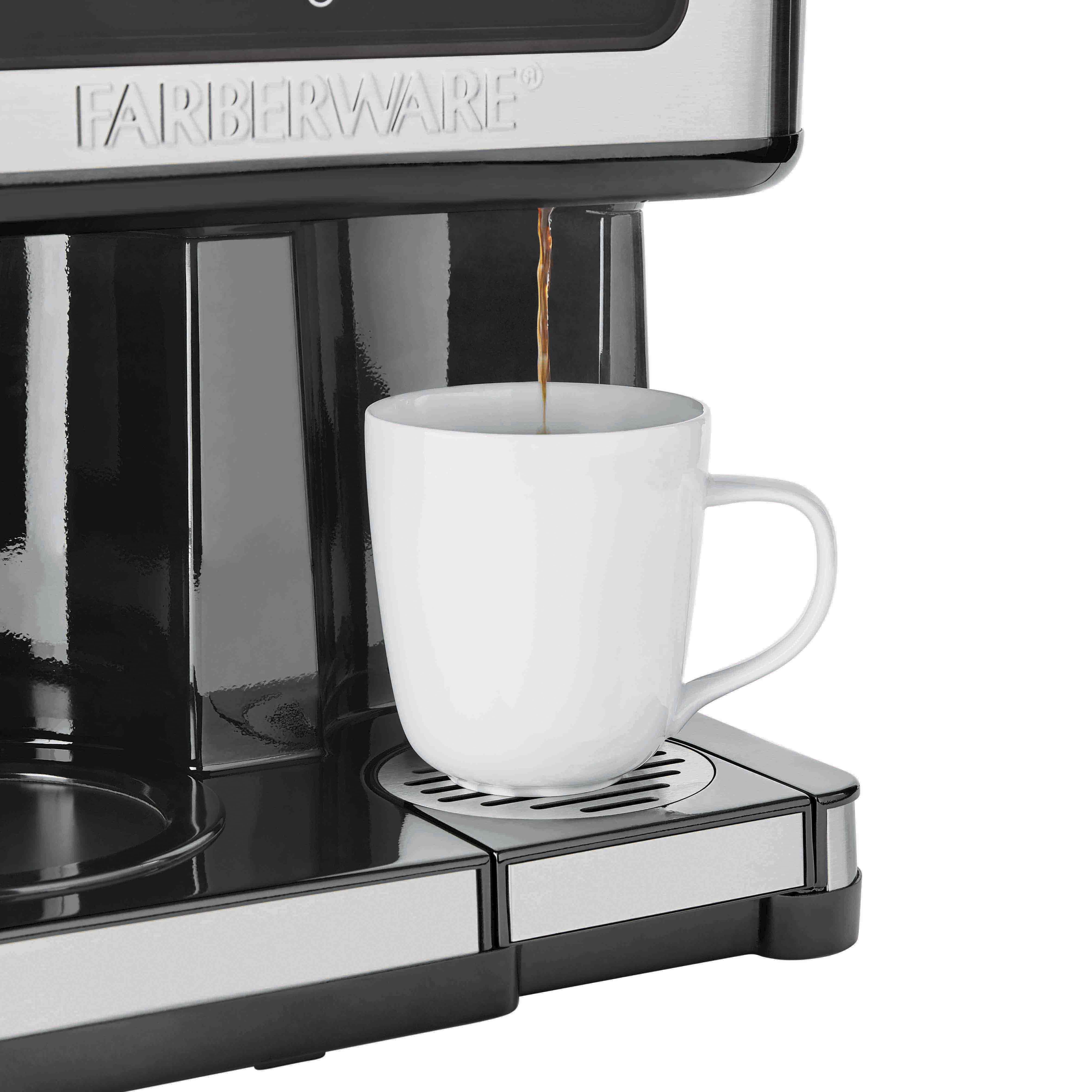 🔴Vintage Farberware Super Fast Stainless Steel Coffee Maker 12-55