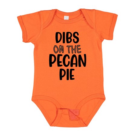 

Inktastic Dibs on the Pecan Pie Funny Thanksgiving Gift Baby Boy or Baby Girl Bodysuit