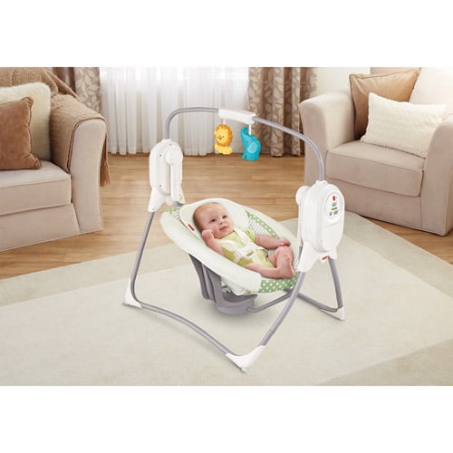 fisher price space saver cradle n swing