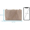 thumbnail image 6 of LinYooLi Women Mini Glitter Evening Handbag Clutch Chain Strap Cross-body Shoulder Bag, 6 of 6