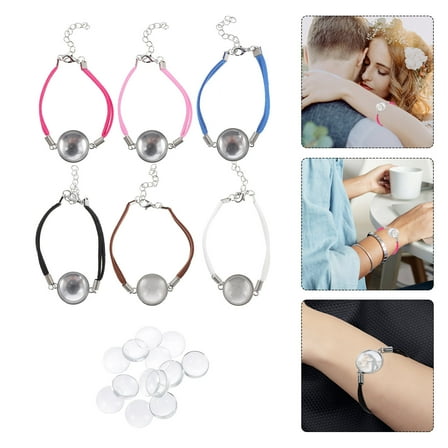 IFANLANDOR 12 Sets Diy Jewelry Making Supplies Home Diy Bracelet Kits for Friends Lovers Family Party