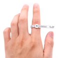 thumbnail image 4 of Anillo de medición Banda de medición de anillos Tira de medición Regla blanda estándar para dedos Cinturón Herramienta de tamaño de plástico, 4 of 4