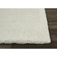 thumbnail image 4 of Nourison Malibu Shag Solid Shag Ivory 6'7" x 9'6" Area Rug, (7' x 10'), 4 of 8