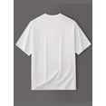 thumbnail image 2 of Camiseta con estampado gráfico "NO FEAR" para hombre, 100 % algodón, estilo casual, manga corta, cuello redondo, diseño de ojos llamativos con detalles rojos, cómoda para el día a día., 2 of 6