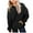 Black, variant on Towmus Hoodies for Girls 2025 Fall Trendy Plus Size Hooded Sweatshirt Athletic Jacket Lightweight Workout Sweatshirts Coats 1-14 Years