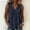 Navy women sleeveless v neck tank tops a1, variant on MORESEC Women Sleeveless V Neck Striped Pleated Tank Tops for Women Casual Basic Summer Beach Tee Shirts Vacation Fashion Clothes, Yellow 2XL